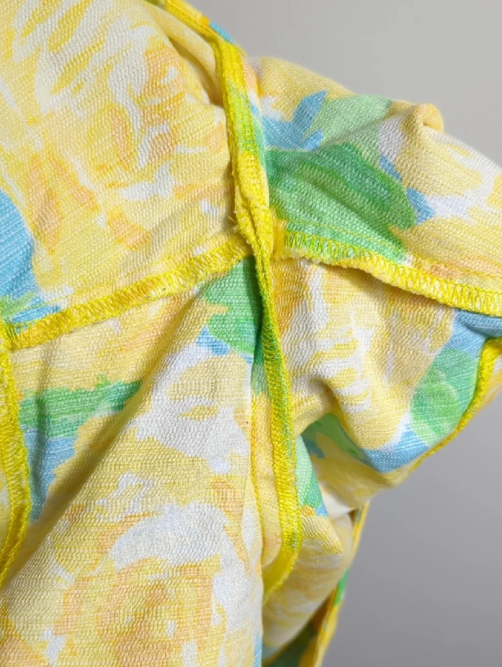 Lilly‎ Pulitzer Deenie Shorts First Impression Sunglow Yellow Floral Size 0 Zero